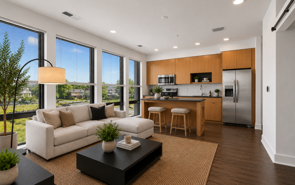 A1 | 1 Bed · 1 Bath · 690 Sq. Ft. Washington DC Apartments The Hartley