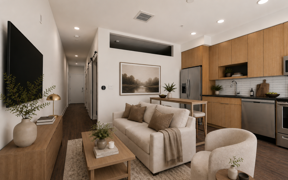 A8  1 bed 1 bath 699 sq. ft.
