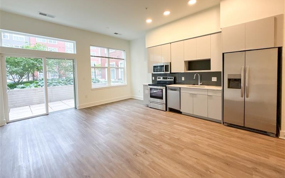 S2 - Studio floorplan layout with 1 bathroom and 500 square feet (Open Concept Living)